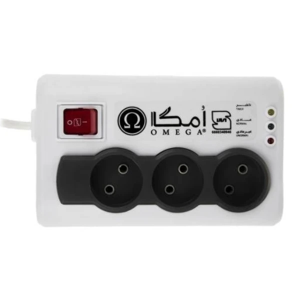 محافظ ولتاژ امگا مدل P3000 طول 3 متر