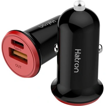 شارژر فندکی هترون مدل HCC2181PQ ظرفیت ۱۸ وات