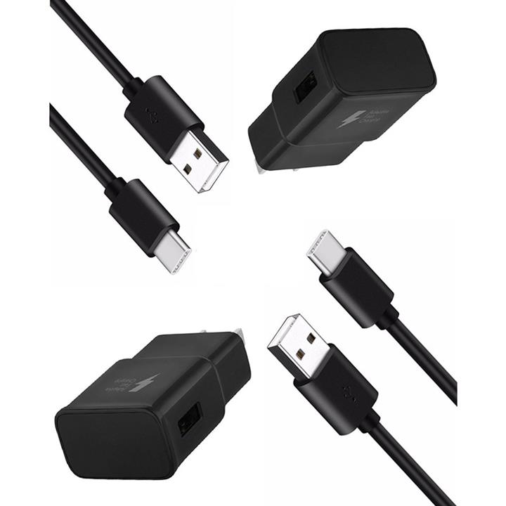 شارژر فست شارژ سامسونگ با کابل Samsung Travel Adapter 15W