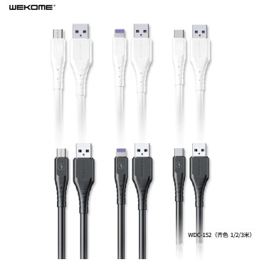 کابل شارژ لایتنینگ ویکام مدل WDC-152i برند WEKOME