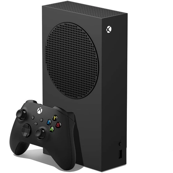 کنسول بازی مایکروسافت Xbox Series S Carbon Black | حافظه 1 ترابایت