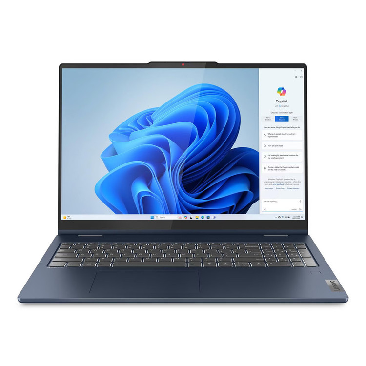 لپ تاپ 16 اینچی لنوو مدل IdeaPad 5 2-in-1 16IRU9-Core 5 120U-16GB LPDDR5x 5200MHz-512GB SSD-IPS Touch WUXGA-Fingerprint-W