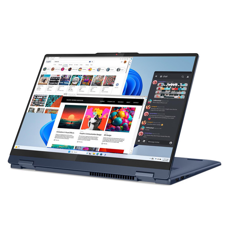لپ تاپ 16 اینچی لنوو مدل IdeaPad 5 2-in-1 16IRU9-Core 5 120U-16GB LPDDR5x 5200MHz-512GB SSD-IPS Touch WUXGA-Fingerprint-W