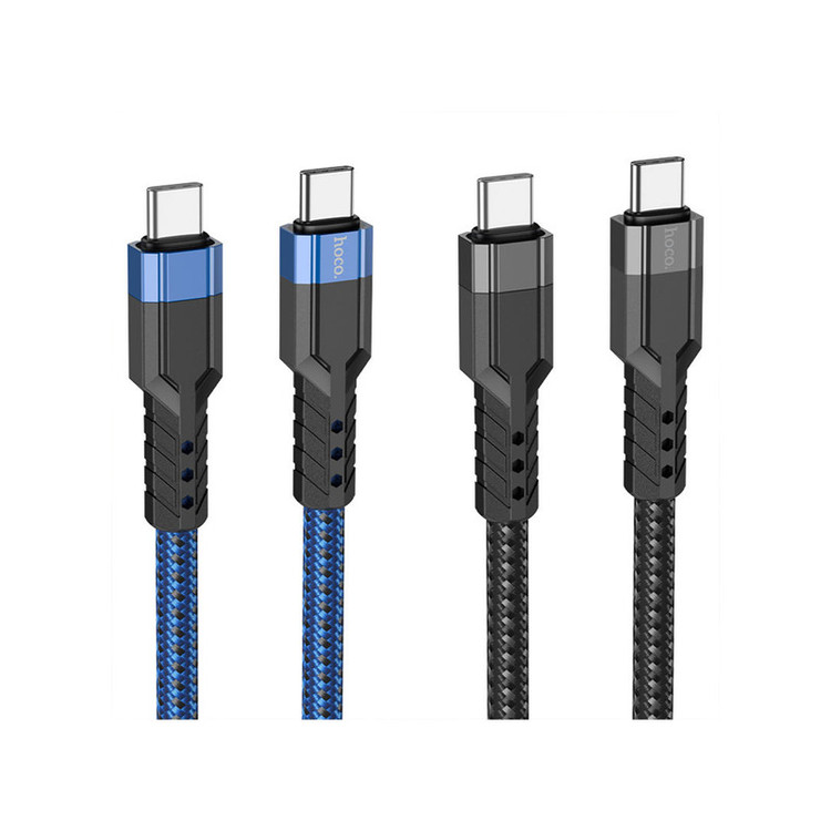 کابل تبدیل USB-C هوکو مدل U110 60W طول 1.2 متر