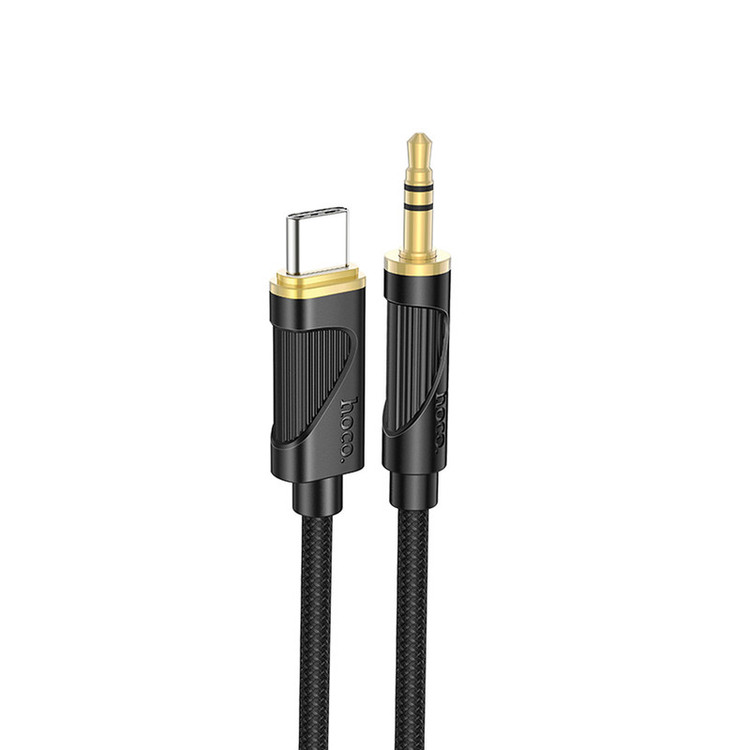 کابل تبدیل AUX به usb-c هوکو مدل UPA30 طول 1 متر