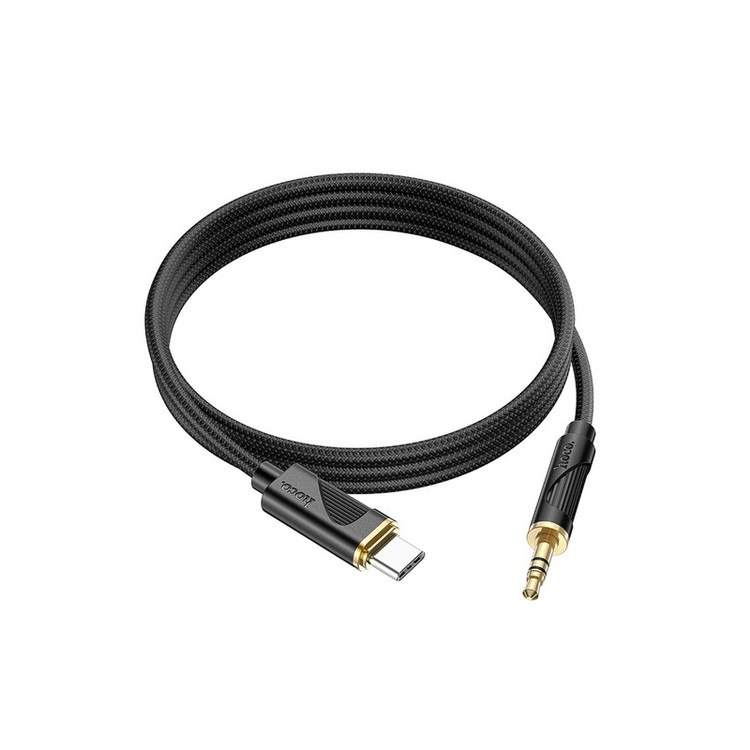 کابل تبدیل AUX به usb-c هوکو مدل UPA30 طول 1 متر