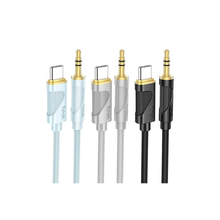 کابل تبدیل AUX به usb-c هوکو مدل UPA30 طول 1 متر