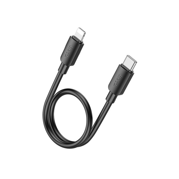 کابل تبدیل USB-C به لایتنینگ هوکو مدل X96 20W طول 0.25 متر