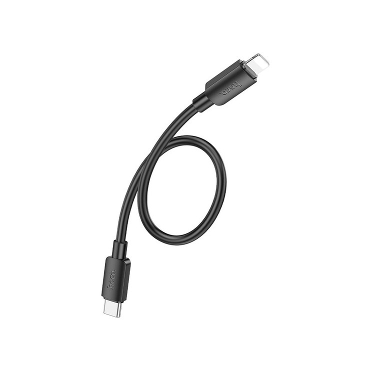 کابل تبدیل USB-C به لایتنینگ هوکو مدل X96 20W طول 0.25 متر